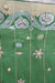 Apple Green Vintage Silk Sari New - Indian Suit Company