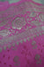 Pink & Silver Banarsi Brocade Vintage Sari + 31 Bust Blouse - Preloved - Indian Suit Company