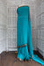 Jade Iridescent Sari + 31 Bust Strappy Blouse- Preloved - Indian Suit Company