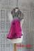 Grey & Pink Chiffon Scarf - New - Indian Suit Company