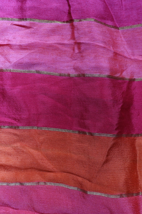 Pink & Orange Phulkari Scarf - New - Indian Suit Company