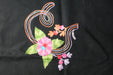 Black Colourful Floral Wool Shawl - New - Indian Suit Company