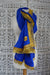 Blue Cotton Retro Style Dupatta - New - Indian Suit Company
