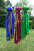 Green Cotton Retro Style Dupatta - New - Indian Suit Company