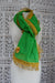 Green Cotton Retro Style Dupatta - New - Indian Suit Company