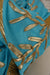 Blue Crepe Gota Worked Crepe Dupatta - New - Indian Suit Company