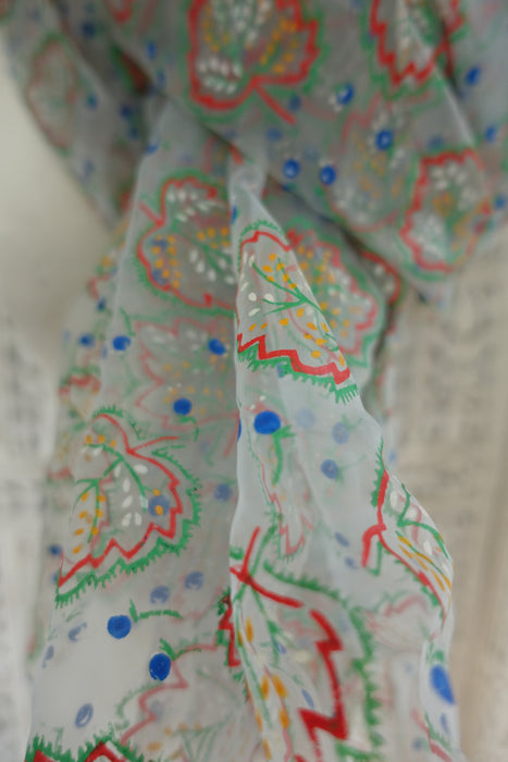Flock Printed Dupatta - New - Indian Suit Company