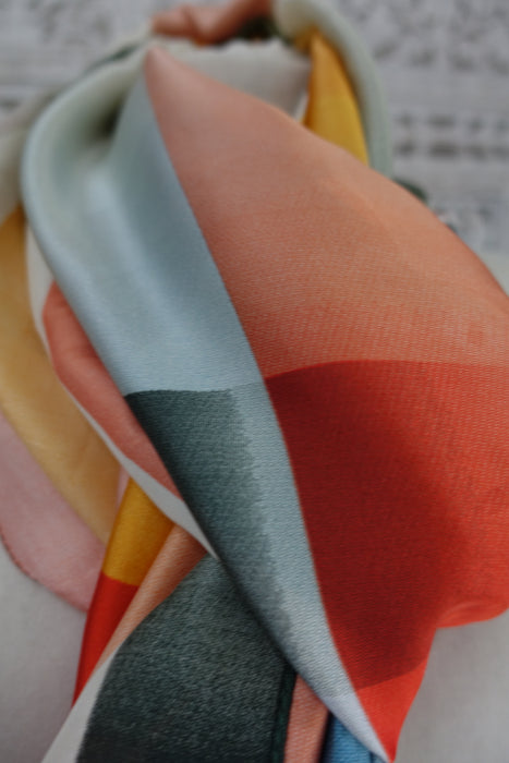 Abstract Colourful Scarf - New
