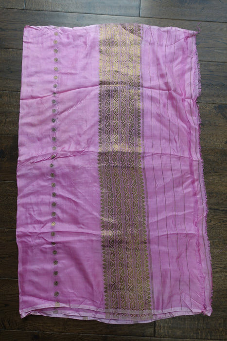 Soft Pink Vintage Silk Dupatta- New