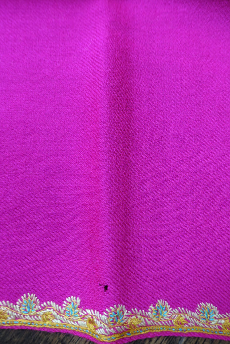 Pink Wool Vintage Shawl - New