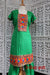 Green Cotton Phulkari Salwar Kameez UK 16 / EU 42 - Preloved - Indian Suit Company
