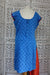 Denim Blue & Orange Salwar Kameez UK 14 / EU 40 - Preloved - Indian Suit Company