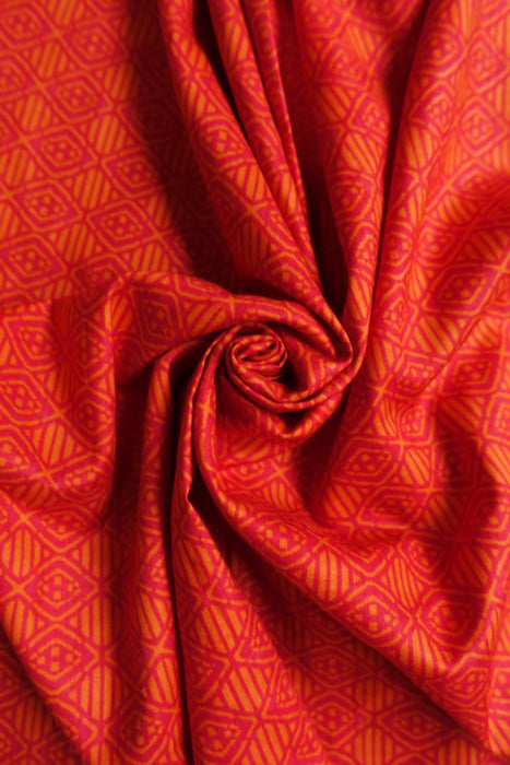 Vibrantly Printed Capri Trouser Suit - UK 12 / EU 38 - New - Indian Suit Company