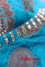 Blue Banarsi Designer Brocade Halter Tunic - UK 6 / EU 32 - New - Indian Suit Company