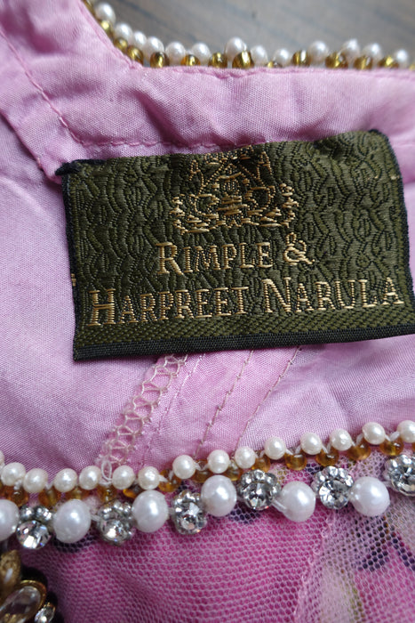 Pink Rimple & Harpreet Tunic / Kameez - UK 6 / EU 32 - New - Indian Suit Company