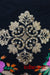 Black Embroidered Crepe Silk Unstitched - New - Indian Suit Company