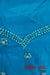 Blue Silk Beaded Choli Fabric - Indian Suit Company
