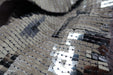 Gunmetal Silver Sequinned Unstitched - New - Indian Suit Company