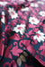 2 Metres Black & Maroon Pure Banarsi Fabric - New - Indian Suit Company
