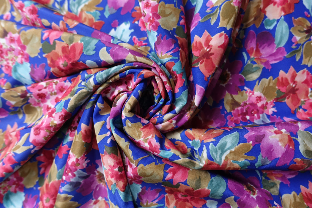 Floral Crepe Fabric - New