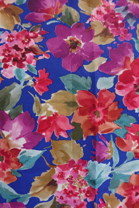 Floral Crepe Fabric - New